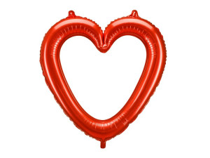 balon foliowy Serce ramka szer:83,5cm