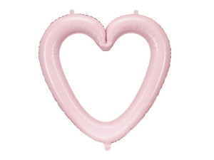 balon foliowy Serce ramka szer:83,5cm