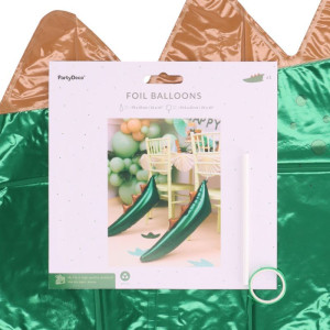 balon foliowy Ogon dinozaura wys:25cm szer:74,5cm