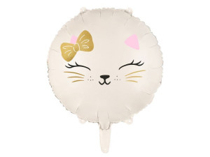 balon foliowy pastylka Kot szer:45cm