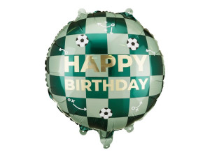 Balon foliowy pastylka Happy Birthday piłki 45cm