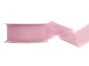 Wstążka szyfonowa 4cm*10m liliowa