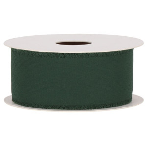Wstążka szyfonowa 4cm*10m butelkowa zieleń