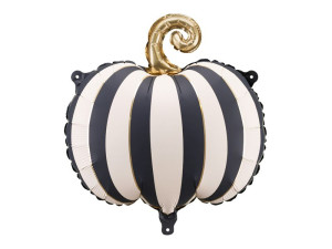 Balon foliowy Dynia w paski szer:53cm wys:49cm
