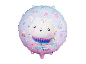 Balon foliowy pastylka Koci domek Gabi 45cm (18")
