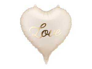 Balon foliowy serce Love szer:45cm