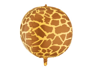 Balon foliowy Piłka w Cętki Żyrafy wys:75cm