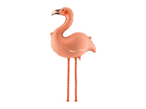 Balon foliowy Flaming z nogami wys:84cm szer:74cm