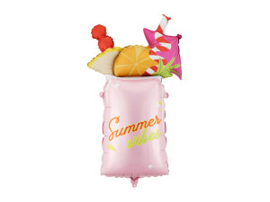 Balon foliowy Koktajl wys:102cm szer:58cm