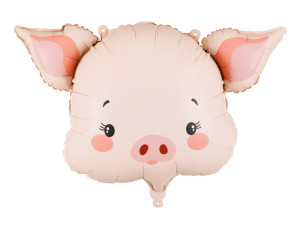 Balon foliowy Świnka szer:77cm wys:46,5cm