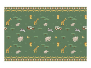 Obrus Safari 180x120 cm