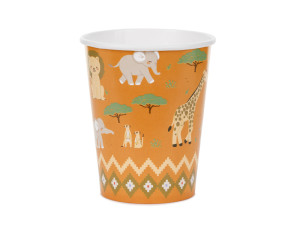 6szt Kubeczki Safari, 220 ml