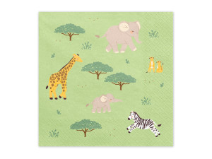 12szt Serwetki Safari 33*33cm