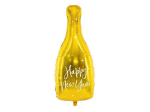 balon foliowy Butelka Happy New Year wys:82cm