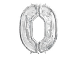 Forma Cyfra ''0'' dla balonów lateksowych, 126cm,