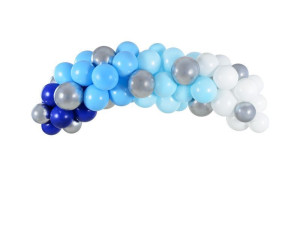 girlanda balonowa szer:200cm niebieska