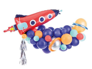 girlanda balonowa - Rakieta wys:130cm szer:154cm