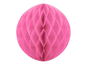 kula bibułowa szer:30cm różowa