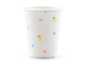 6szt kubeczki, Boy or Girl, 200ml