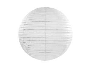 lampion papierowy biały 35cm