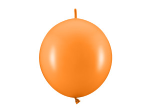 20szt Balony z łącznikiem, 28 cm, Pastel Mandarin