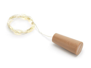 girlanda LED z korkiem wys:197cm ciepły biały