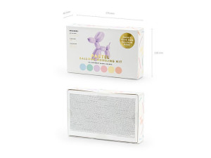 30szt balony modeliny pastelowe wys:130cm z pompką
