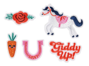 Naprasowanki Giddy up mix 2-7x3.5-7 cm