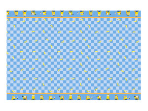 Obrus papierowy Minionki, 180 x 120 cm, mix