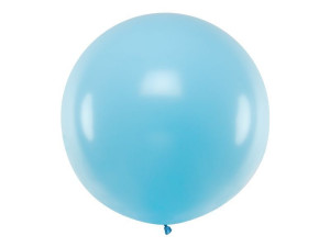 balon kula olbrzym 1m pastelowy Light Blue