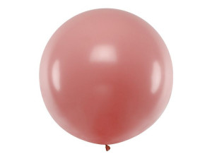 balon kula olbrzym 1m Pastel Wild Rose
