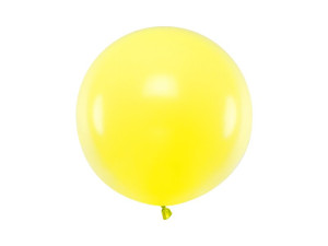 Balon okrągły 60 cm Pastel Lemon Zest