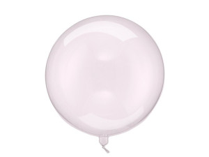 balon akrylowy Kula 40cm różowy