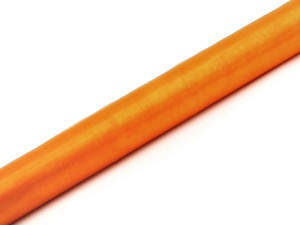 organza gładka 36cm*9m pomarańcz