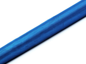 organza gładka 36cm*9m c. turkus