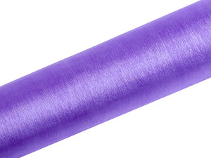 organza gładka 16cm*9m liliowy