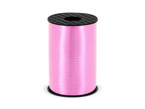 wstążka do balonów plastikowa 5mm*225m różowa