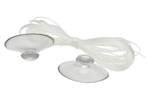 6szt Przyssawki z żyłką 4cm