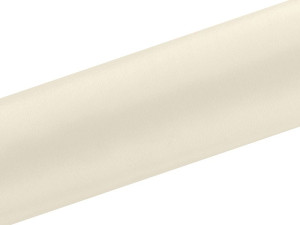 satyna 16cm*9m kremowy