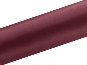satyna 16cm*9m bordo