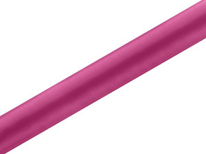 satyna 36cm*9m fuksja