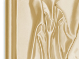 Satyna gładka, złoty, 0,48 x 9m