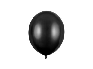 100szt Balony Strong 23cm, Metallic Black
