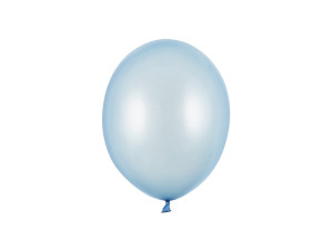 100szt Balony Strong 23cm, Metallic Baby Blue
