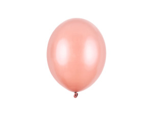 100szt Balony Strong 23cm, Metallic Rose Gold