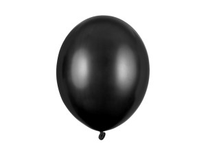 50szt Balony Strong 30cm Metallic Black