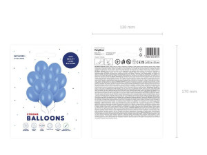 10szt balony Strong 30cm Pastel Ultramarine