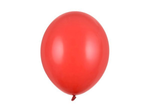 100szt Balony Strong 30cm Pastel Poppy Red
