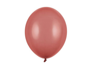 100szt Balony Strong 30cm Pastel Burgundy