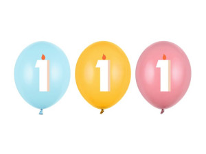 50szt balony 30cm 1, mix